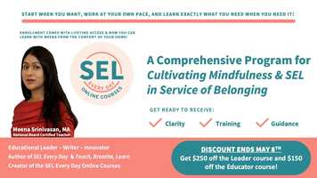 Free download SEL EVERY DAY ONLINE COURSES TRAILER video and edit with RedcoolMedia movie maker MovieStudio video editor online and AudioStudio audio editor onlin