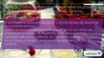 Free download SEMINARIO-TALLER PRODUCTO Y PORTAFOLIO TURSTICO video and edit with RedcoolMedia movie maker MovieStudio video editor online and AudioStudio audio editor onlin