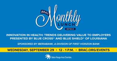 Free download September Monthly Lunch - Innovation in Health: Trends Delivering Value to Employers video and edit with RedcoolMedia movie maker MovieStudio video editor online and AudioStudio audio editor onlin