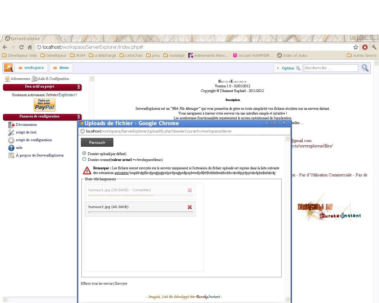 Download web tool or web app ServeurExploreur Download web tool or web app ServeurExploreur