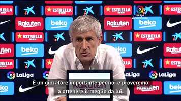 Free download Setien Arthur non pensi alla Juve video and edit with RedcoolMedia movie maker MovieStudio video editor online and AudioStudio audio editor onlin