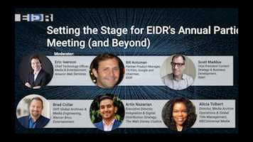 Free download Setting the Stage for EIDRs Annual Participant Meeting (and Beyond) video and edit with RedcoolMedia movie maker MovieStudio video editor online and AudioStudio audio editor onlin