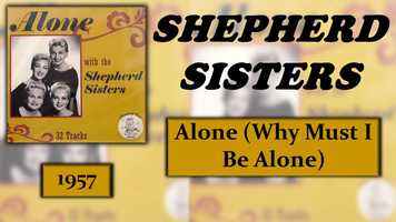 Free download Shepherd Sisters ~ Alone (Why Must I Be Alone) (1957) video and edit with RedcoolMedia movie maker MovieStudio video editor online and AudioStudio audio editor onlin