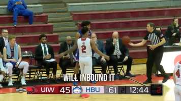 Free download Shot Clock Review (DVSport) HBU vs. UIW video and edit with RedcoolMedia movie maker MovieStudio video editor online and AudioStudio audio editor onlin