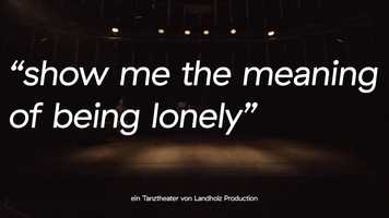 Free download Show me the meaning of being lonely Trailer video and edit with RedcoolMedia movie maker MovieStudio video editor online and AudioStudio audio editor onlin