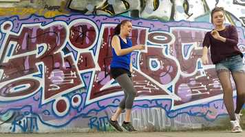 Free download Shuffle dance comedy video and edit with RedcoolMedia movie maker MovieStudio video editor online and AudioStudio audio editor onlin