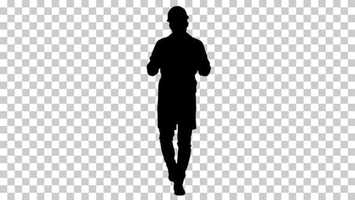 Free download Silhouette Man, Alpha Channel | Stock Footage - Videohive video and edit with RedcoolMedia movie maker MovieStudio video editor online and AudioStudio audio editor onlin