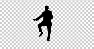 Free download Silhouette man dancing, Alpha Channel | Motion Graphics - Envato elements video and edit with RedcoolMedia movie maker MovieStudio video editor online and AudioStudio audio editor onlin