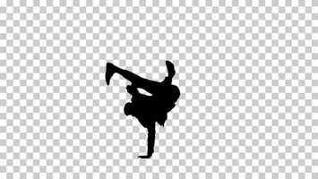Free download Silhouette Man does break dance moves, Alpha Channel | Stock Footage - Videohive video and edit with RedcoolMedia movie maker MovieStudio video editor online and AudioStudio audio editor onlin
