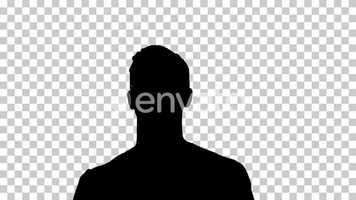 Free download Silhouette man in raduation gown taking, Alpha Channel | Stock Footage - Videohive video and edit with RedcoolMedia movie maker MovieStudio video editor online and AudioStudio audio editor onlin