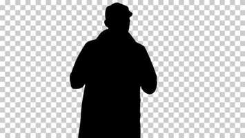 Free download Silhouette man walking, Alpha Channel | Stock Footage - Videohive video and edit with RedcoolMedia movie maker MovieStudio video editor online and AudioStudio audio editor onlin