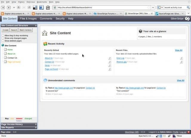Download web tool or web app Silverstripe Dashboard Download web tool or web app Silverstripe Dashboard