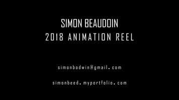 Free download Simon Beaudoin 2018 Animation Reel video and edit with RedcoolMedia movie maker MovieStudio video editor online and AudioStudio audio editor onlin