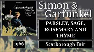Free download Simon  Garfunkel ~ Scarborough Fair (1966) video and edit with RedcoolMedia movie maker MovieStudio video editor online and AudioStudio audio editor onlin