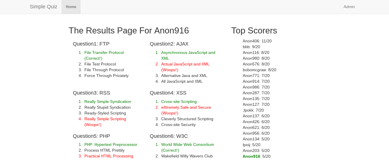 Download web tool or web app simple-quiz Download web tool or web app simple-quiz
