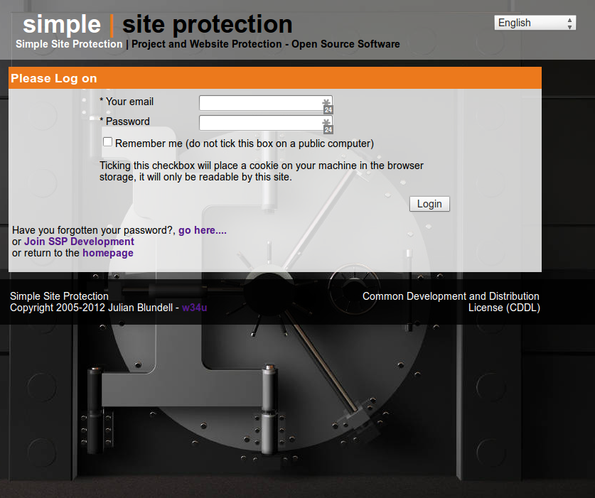 Download web tool or web app Simple Site Protection Download web tool or web app Simple Site Protection