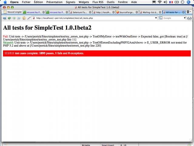 Download web tool or web app SimpleTest