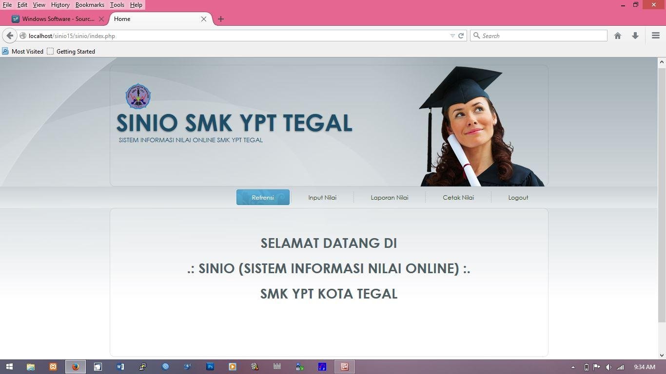 Download web tool or web app sistem nilai kurtilas online