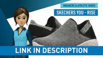 Free download SKECHERS You - Rise Black/White: shoe review video and edit with RedcoolMedia movie maker MovieStudio video editor online and AudioStudio audio editor onlin