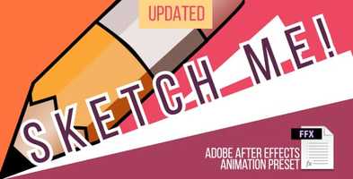 Free download Sketch me! Animation Preset Motion Design video and edit with RedcoolMedia movie maker MovieStudio video editor online and AudioStudio audio editor onlin