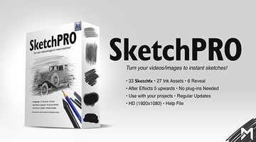 Free download Sketch Pro Motion Design video and edit with RedcoolMedia movie maker MovieStudio video editor online and AudioStudio audio editor onlin