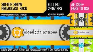 Free download Sketch Show (Broadcast Pack) | After Effects Template video and edit with RedcoolMedia movie maker MovieStudio video editor online and AudioStudio audio editor onlin