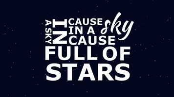 Free download Sky Full of Stars video and edit with RedcoolMedia movie maker MovieStudio video editor online and AudioStudio audio editor onlin