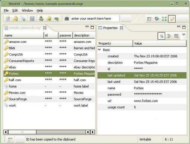 Download web tool or web app Sleutel: An RCP based Password Manager Download web tool or web app Sleutel: An RCP based Password Manager