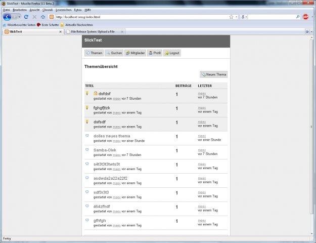 Download web tool or web app slickMsg