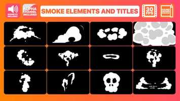 Free download Smoke Elements And Titles | After Effects Project Files - Videohive template video and edit with RedcoolMedia movie maker MovieStudio video editor online and AudioStudio audio editor onlin