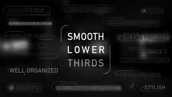 Free download Smooth Lower Thirds | After Effects Project Files - Videohive template video and edit with RedcoolMedia movie maker MovieStudio video editor online and AudioStudio audio editor onlin