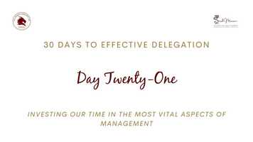 Free download SMX Delegation Training Online Learning Day 21.mp4 video and edit with RedcoolMedia movie maker MovieStudio video editor online and AudioStudio audio editor onlin