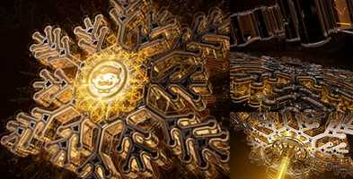 Free download Snowflake Opener 3D/ Gold Metal Intro/ Syfy Winter/ High Technology Snow Intro/ HUD Logo/ New Year 2020 | After Effects Project video and edit with RedcoolMedia movie maker MovieStudio video editor online and AudioStudio audio editor onlin