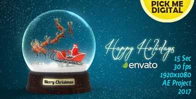 Free download Snow Globe - Santa Claus Option A | After Effects Project Files - Videohive template video and edit with RedcoolMedia movie maker MovieStudio video editor online and AudioStudio audio editor onlin