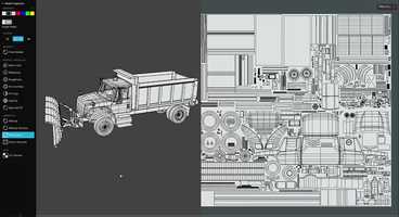Free download Snow Plow International 7400 3D Model video and edit with RedcoolMedia movie maker MovieStudio video editor online and AudioStudio audio editor onlin