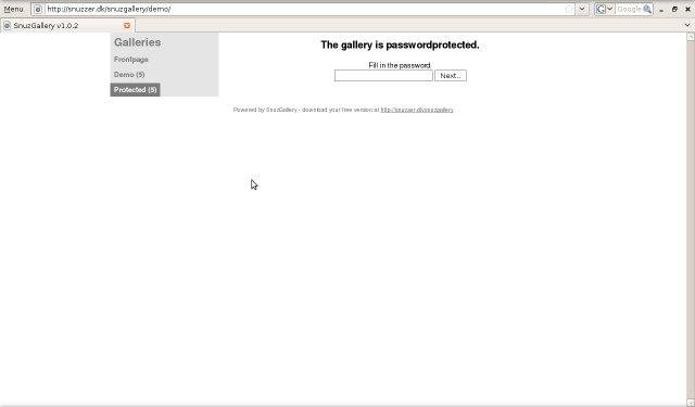 Download web tool or web app SnuzGallery