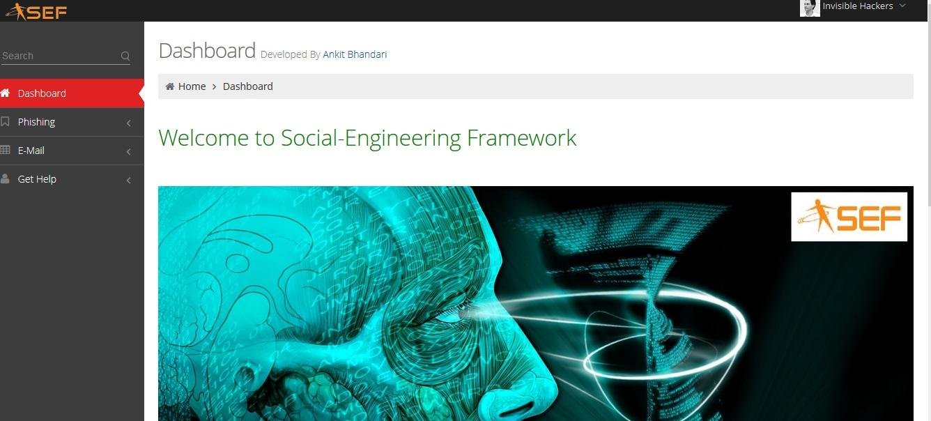 Download web tool or web app Social Engineering Framework Download web tool or web app Social Engineering Framework