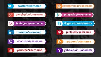 Free download Social Media Promotion Titles After Effects Templates video and edit with RedcoolMedia movie maker MovieStudio video editor online and AudioStudio audio editor onlin