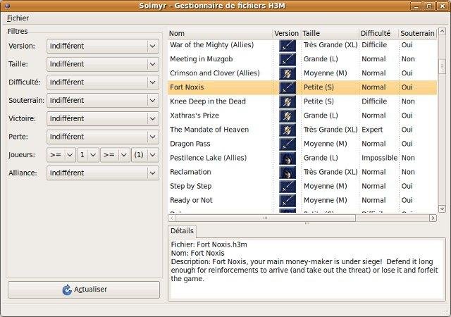 Download web tool or web app Solmyr - H3M Manager