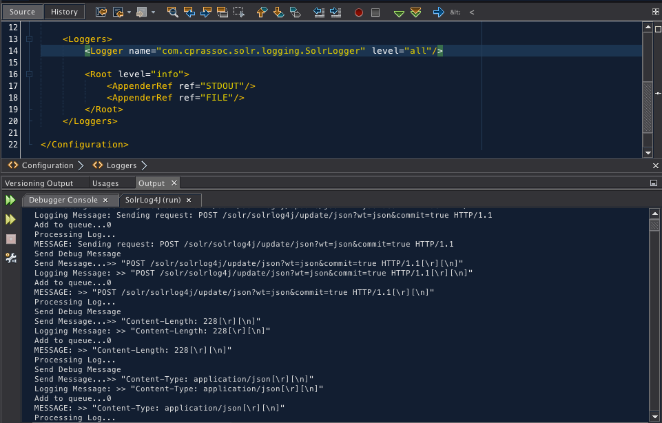 Download web tool or web app SolrLog4j