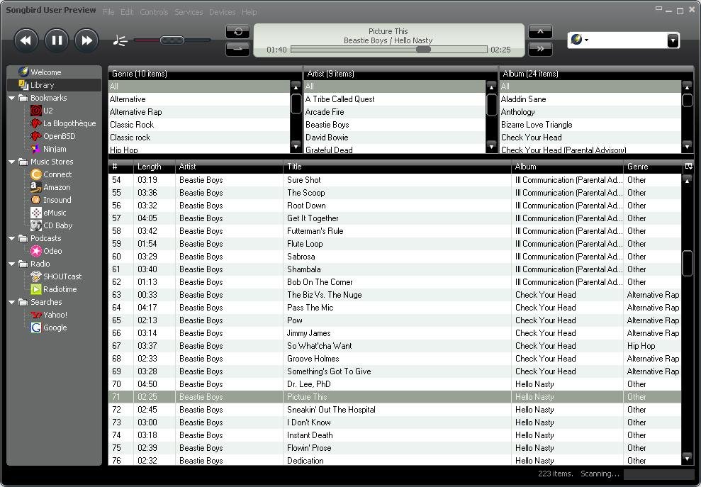 Download web tool or web app Songbird Download web tool or web app Songbird