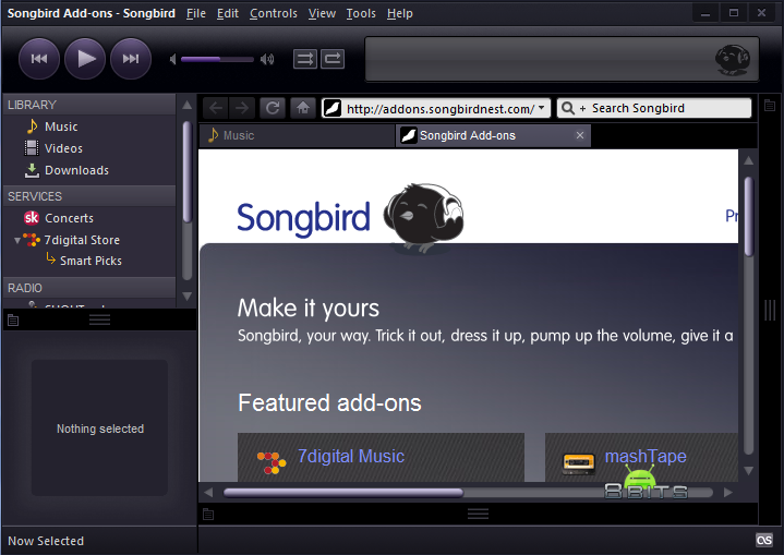 Download web tool or web app Songbird Download web tool or web app Songbird