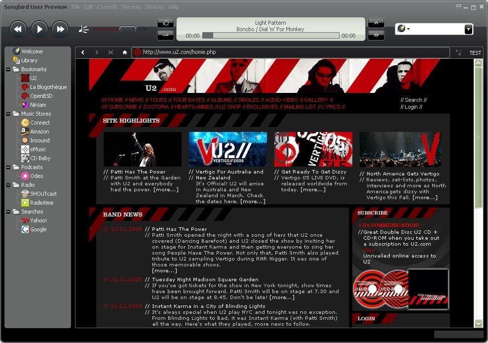 Download web tool or web app Songbird Download web tool or web app Songbird