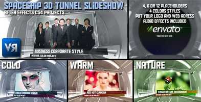 Free download Spaceship 3d tunnel slideshow | After Effects Project Files - Videohive template video and edit with RedcoolMedia movie maker MovieStudio video editor online and AudioStudio audio editor onlin