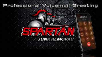Free download Spartan Junk Removal - Professional Voicemail Greeting (with music background) video and edit with RedcoolMedia movie maker MovieStudio video editor online and AudioStudio audio editor onlin