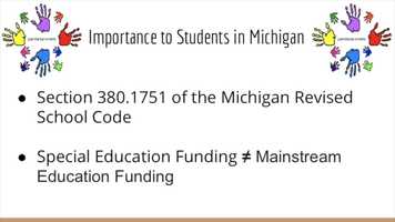 Free download Special Education Funding in Michigan - Jesse Keingarsky  Aimee Starr video and edit with RedcoolMedia movie maker MovieStudio video editor online and AudioStudio audio editor onlin