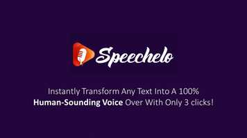 Free download Speechelo Trailer.mp4 video and edit with RedcoolMedia movie maker MovieStudio video editor online and AudioStudio audio editor onlin