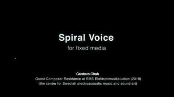 Free download Spiral Voice, for fixed media video and edit with RedcoolMedia movie maker MovieStudio video editor online and AudioStudio audio editor onlin