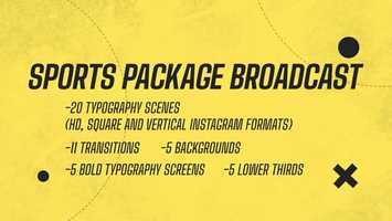 Free download Sport Package Broadcast | After Effects Project Files - Videohive template video and edit with RedcoolMedia movie maker MovieStudio video editor online and AudioStudio audio editor onlin