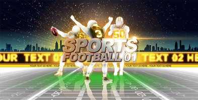 Free download Sports Football | After Effects Template video and edit with RedcoolMedia movie maker MovieStudio video editor online and AudioStudio audio editor onlin
